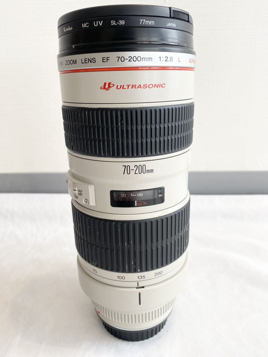 4K009 Canon キャノン ZOOM LENS EF 70-200ｍｍ 1:2.8 L ULTRASONIC ウルトラソニック カメラレンズの画像1