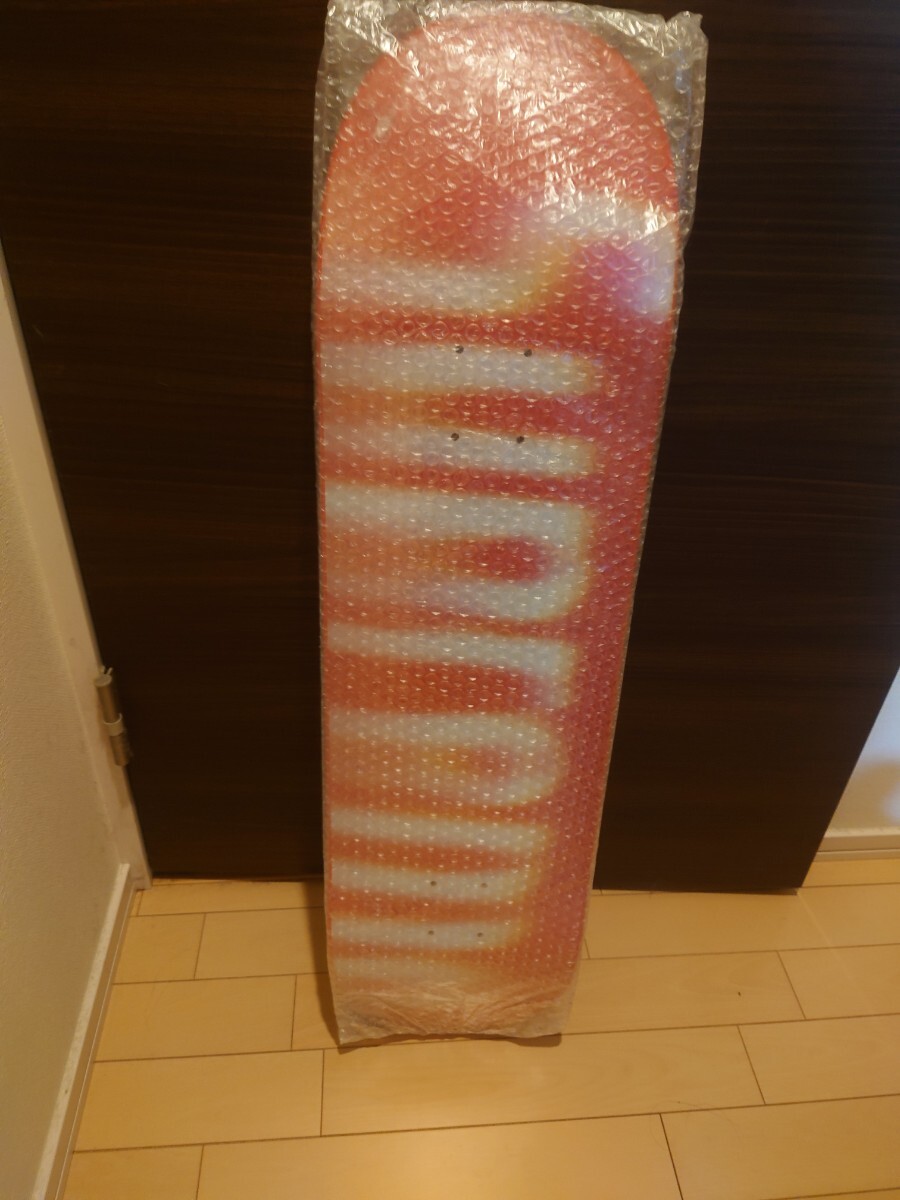 新品未使用 supreme 23aw 23fw Blurred Logo Skateboard シュプリーム ブラーロゴ スケートボード 赤 Red デッキ deck_画像3