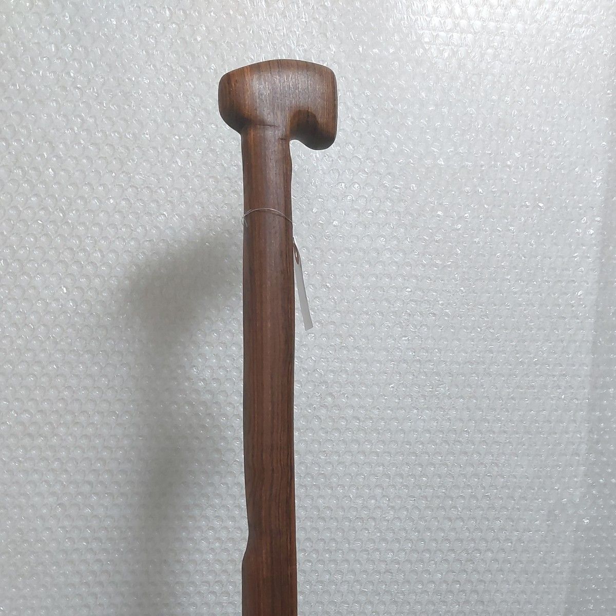 ボコーテ製　ステッキ　杖　木製　太杖　無垢材　彫刻　3
