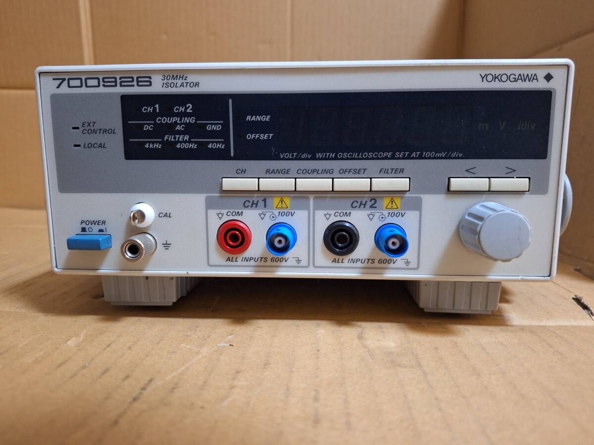 Yahoo!オークション - 横河電機 YOKOGAWA 700926 絶縁入力 Yahoo!オークション - 横河電機 YOKOGAWA 700926 絶縁入力