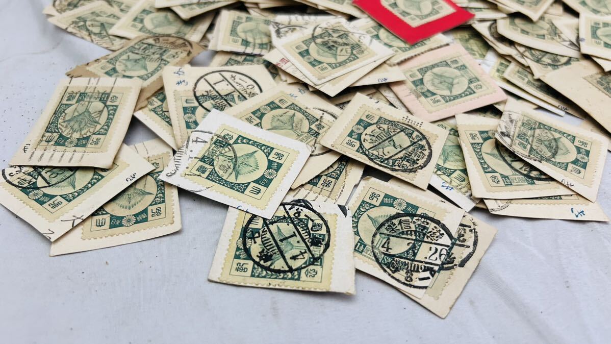 壹銭五厘 昭和大礼記念切手 消印 使用済 切手日本郵便 まとめ売317枚 エンタイヤの画像6