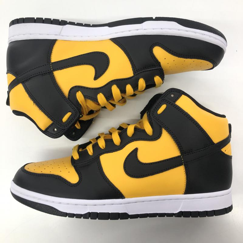 【中古】NIKE DUNK High University Gold and Black 29cm DD1399-700　ナイキ　ダンクハイ[240066141925]_画像4