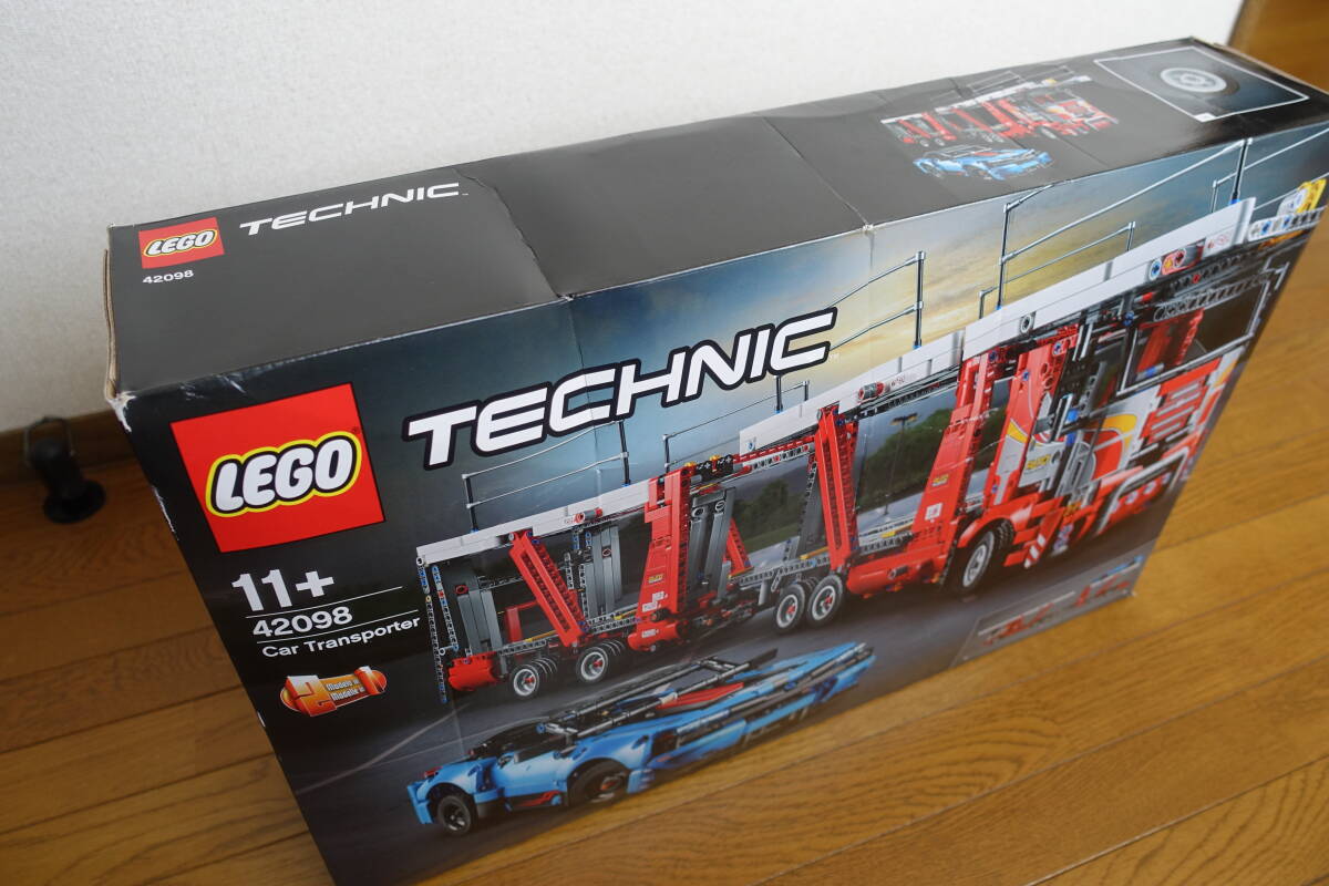 【正規品】 LEGO レゴ テクニック 車両輸送車 42098 （未開封、箱傷み）_画像3