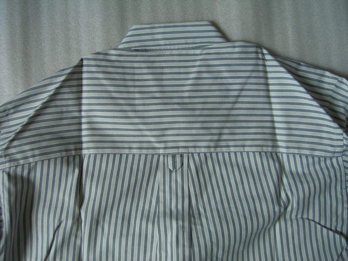 ◆JOSEPH ABBOUD　長袖シャツ　Mサイズ　　ストライブシャツ　　USED商品_画像9