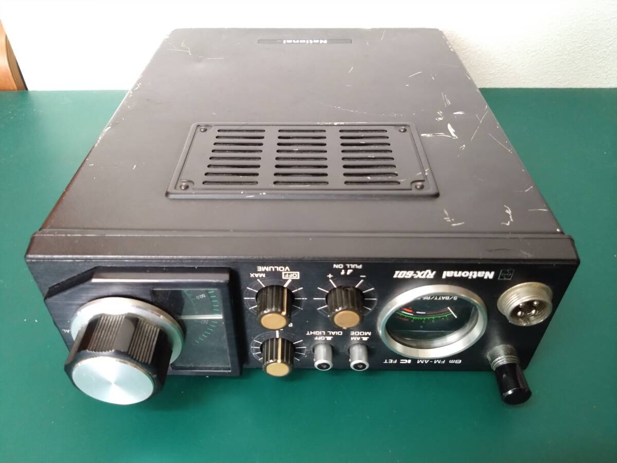 National ナショナル RJX-601 6m 50MHz 3W AM/FM トランシーバー ジャンクの画像3