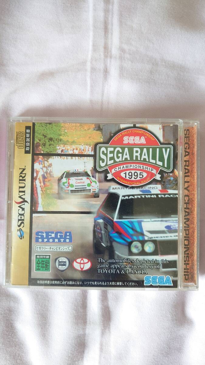 セガサターン SEGA RALLY セガラリー・チャンピオンシップ 1995 ★初期動作確認 ◇説明書有 ◇送料￥230・土日も迅速発送！ ◎売切！の画像1