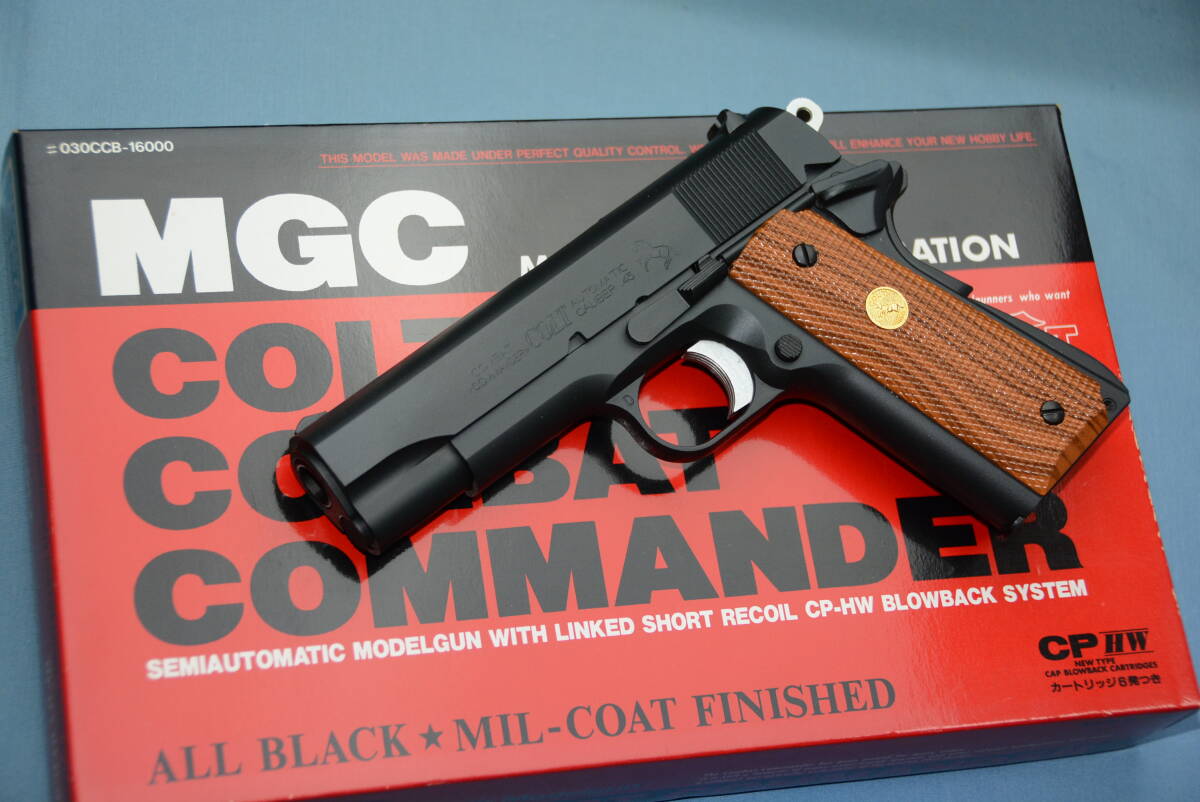 MGC Colt combat commander * all black Mill coat model HW* heavy weight to* as good as new not yet departure fire!