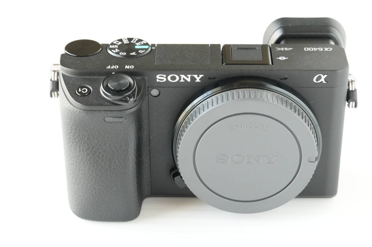 【動作品】SONYα6400★ミラーレス一眼カメラ★ILCE-6400★ボディのみ★おまけ　撮影ガイド本 _画像2