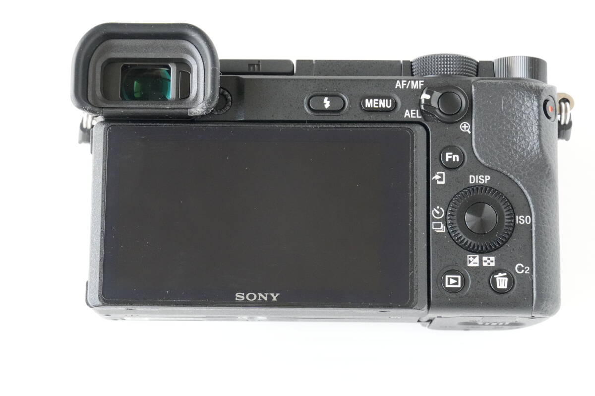 【動作品】SONYα6400★ミラーレス一眼カメラ★ILCE-6400★ボディのみ★おまけ　撮影ガイド本 _画像3