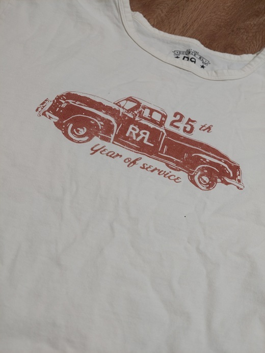 新品　RRL　ダブルアールエル　25周年　Tシャツ XL(LL)_画像6