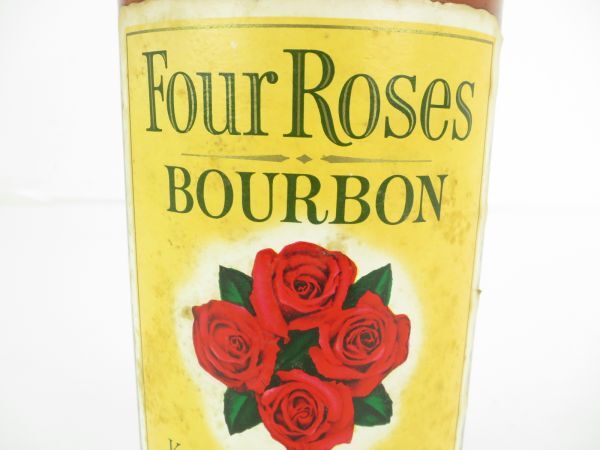 【未開栓】フォアローゼス FOUR ROSES ケンタッキー バーボン ウイスキー 特級 750ml 43%の画像4