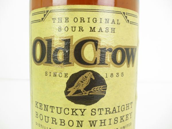 【未開栓】オールドクロウ OLD CROW ケンタッキー バーボン ウイスキー 特級 750ml 40%の画像3