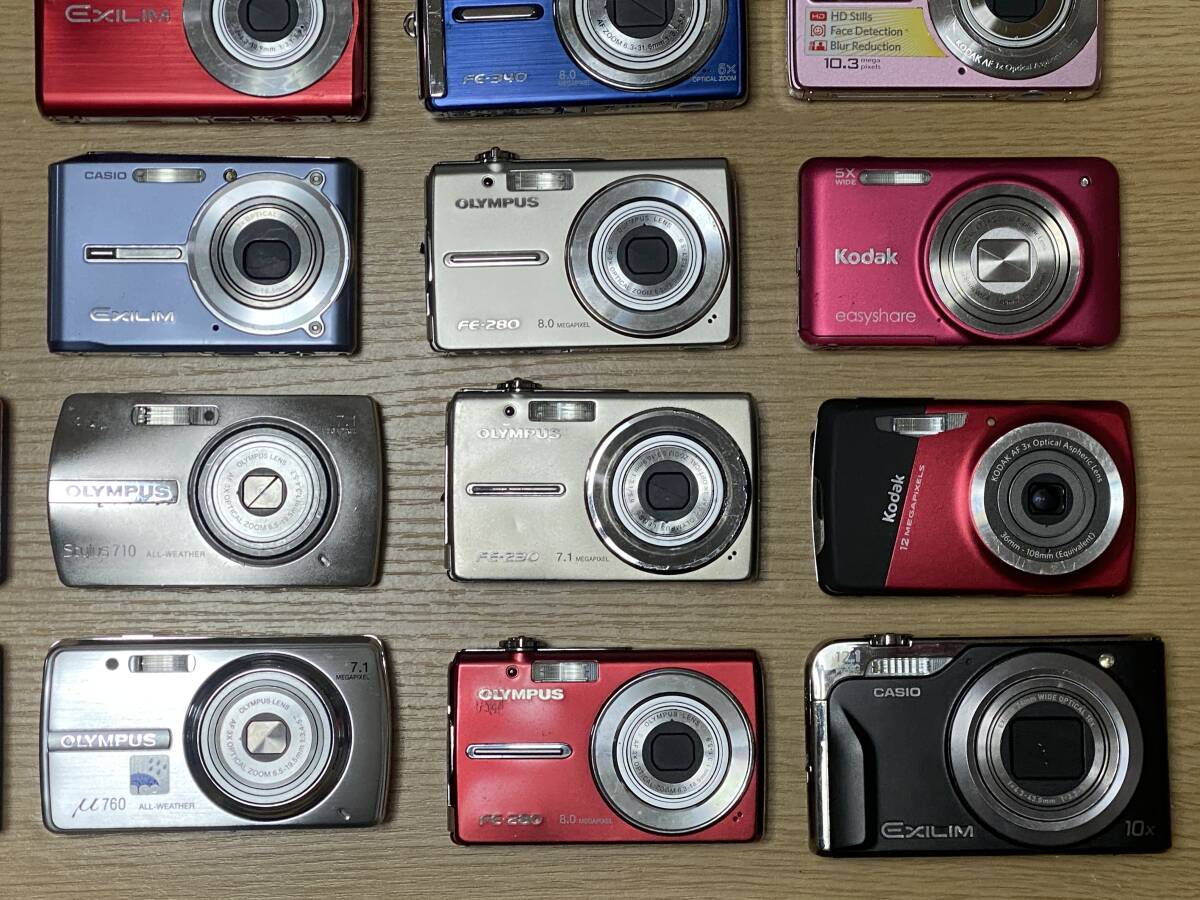 Canon キャノン Nikon ニコン Sony ソニー CASIO カシオ 等 コンパクトデジタルカメラ 36点 セット まとめ コンデジ デジカメ C012の画像4