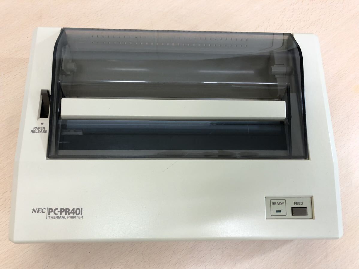 【ジャンク品S5594】NEC サーマルプリンタ PC-PR401の画像3