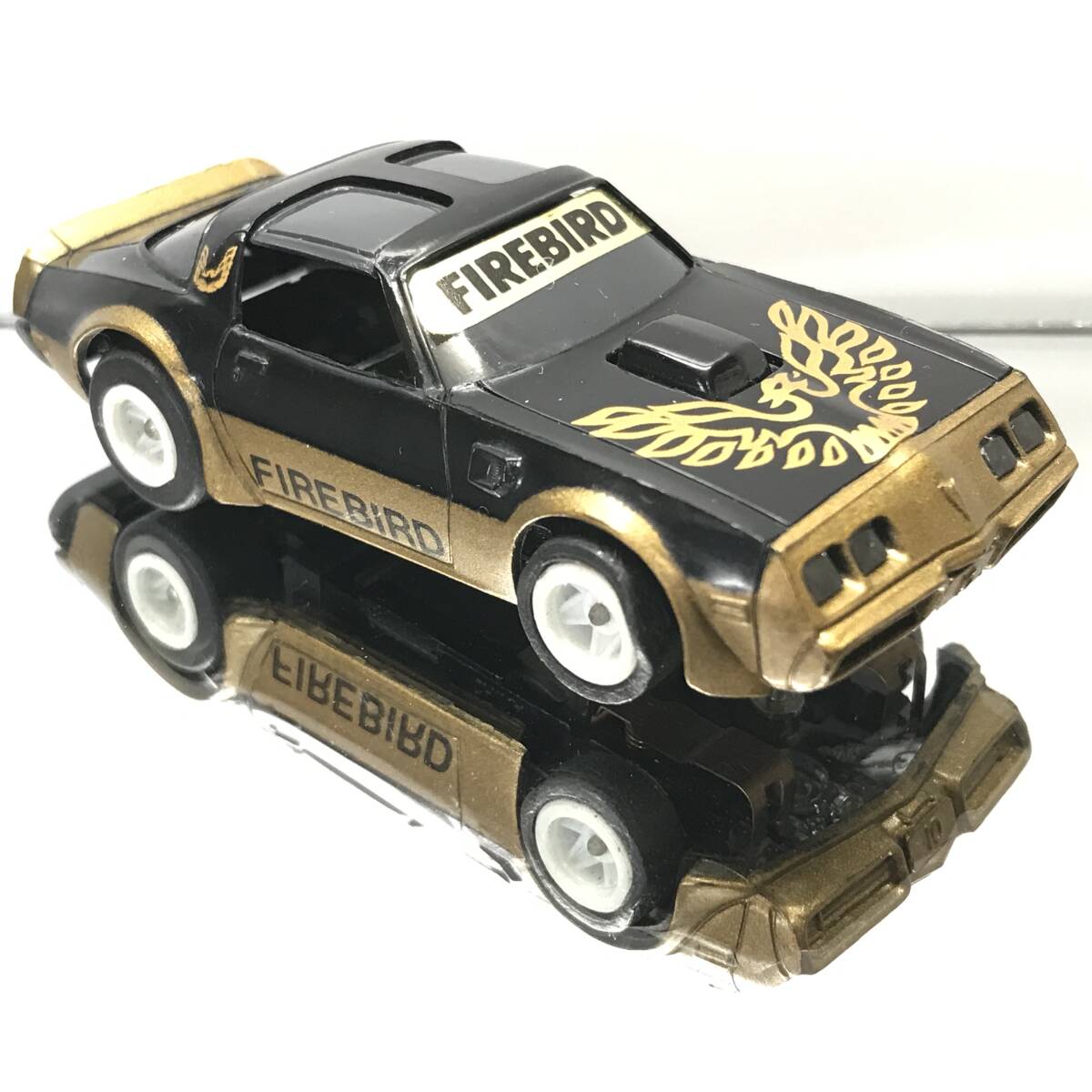 超激レアHOスロットカーTOMY動作未確認！AFXトミーGMマグナカーPontiacポンティアックFirebirdファイアーバードTransトランザムAm黒金TYCOの画像10