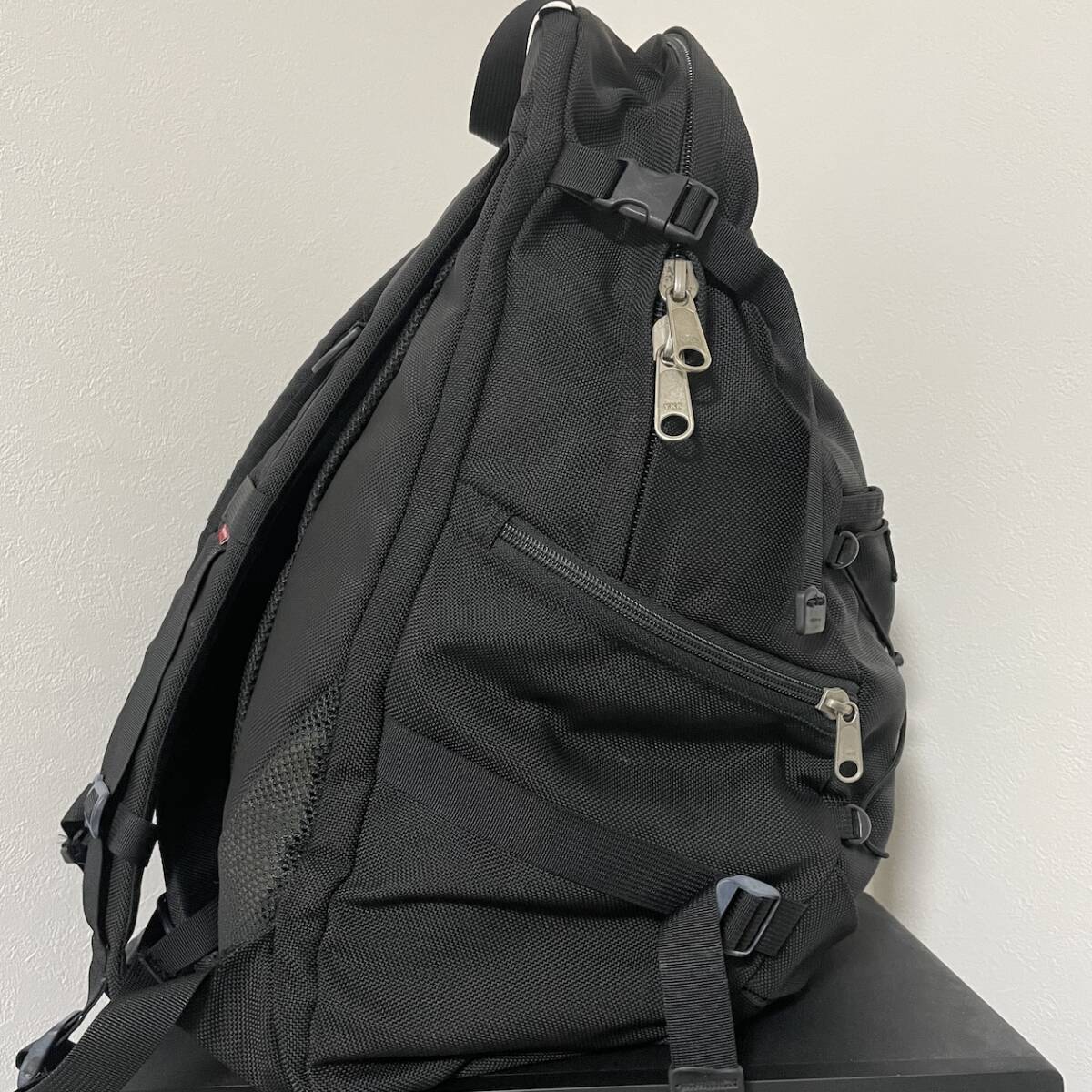 Supreme 9代目 バックパック 黒 2000AW / シュプリーム 9th Backpack 00s 90s 00AW Old Supreme オールドシュプリーム リュック アーカイブの画像4