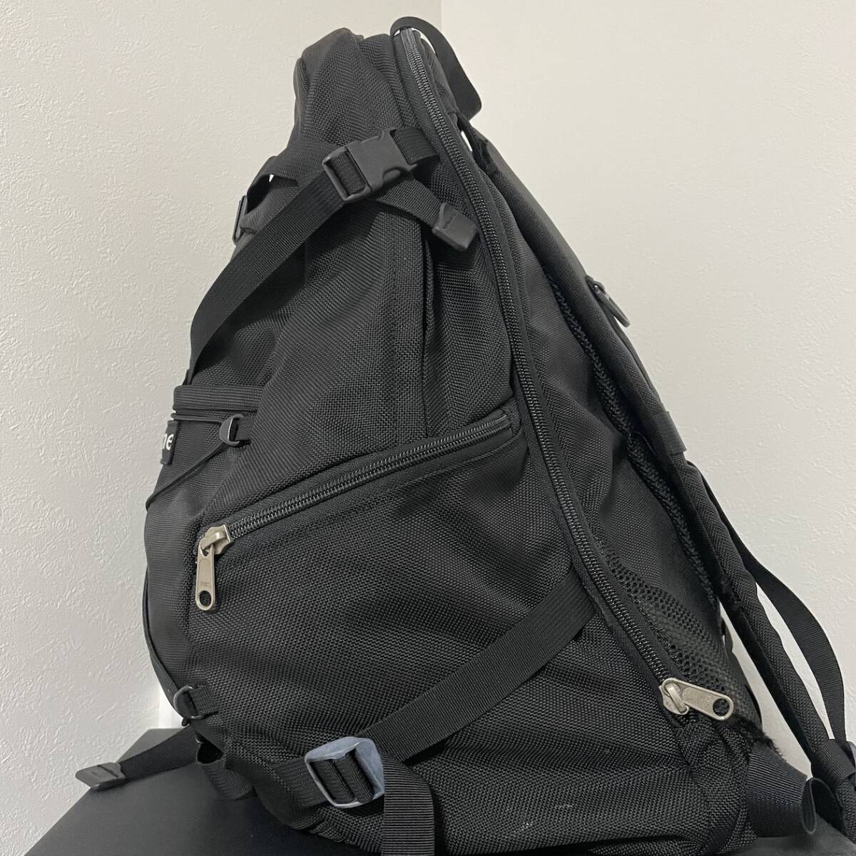 Supreme 9代目 バックパック 黒 2000AW / シュプリーム 9th Backpack 00s 90s 00AW Old Supreme オールドシュプリーム リュック アーカイブの画像3