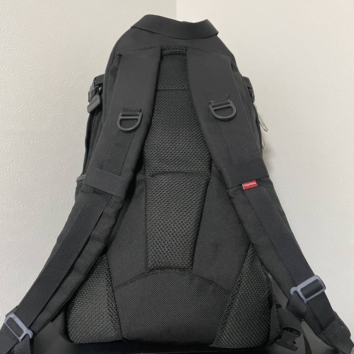 Supreme 9代目 バックパック 黒 2000AW / シュプリーム 9th Backpack 00s 90s 00AW Old Supreme オールドシュプリーム リュック アーカイブの画像2