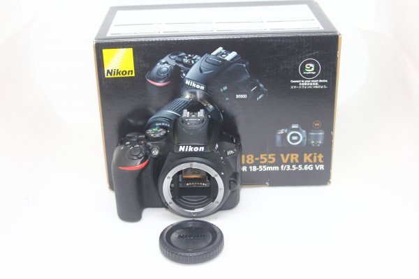 Nikon デジタル一眼レフカメラ D5600 ボディー ブラック D5600BK #3345-218_画像1