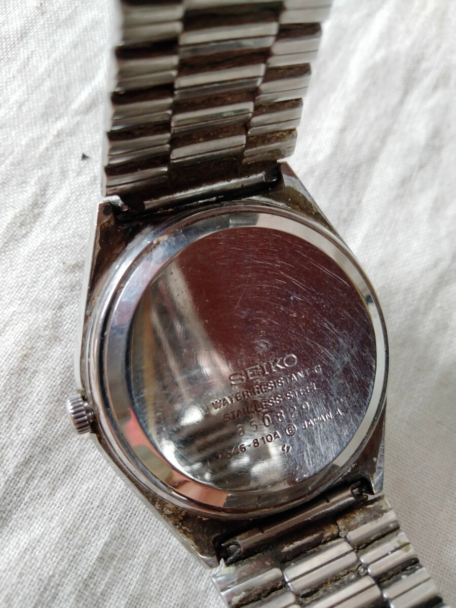 SEIKO セイコー 腕時計 TYPEⅡ 7546-810Aの画像7