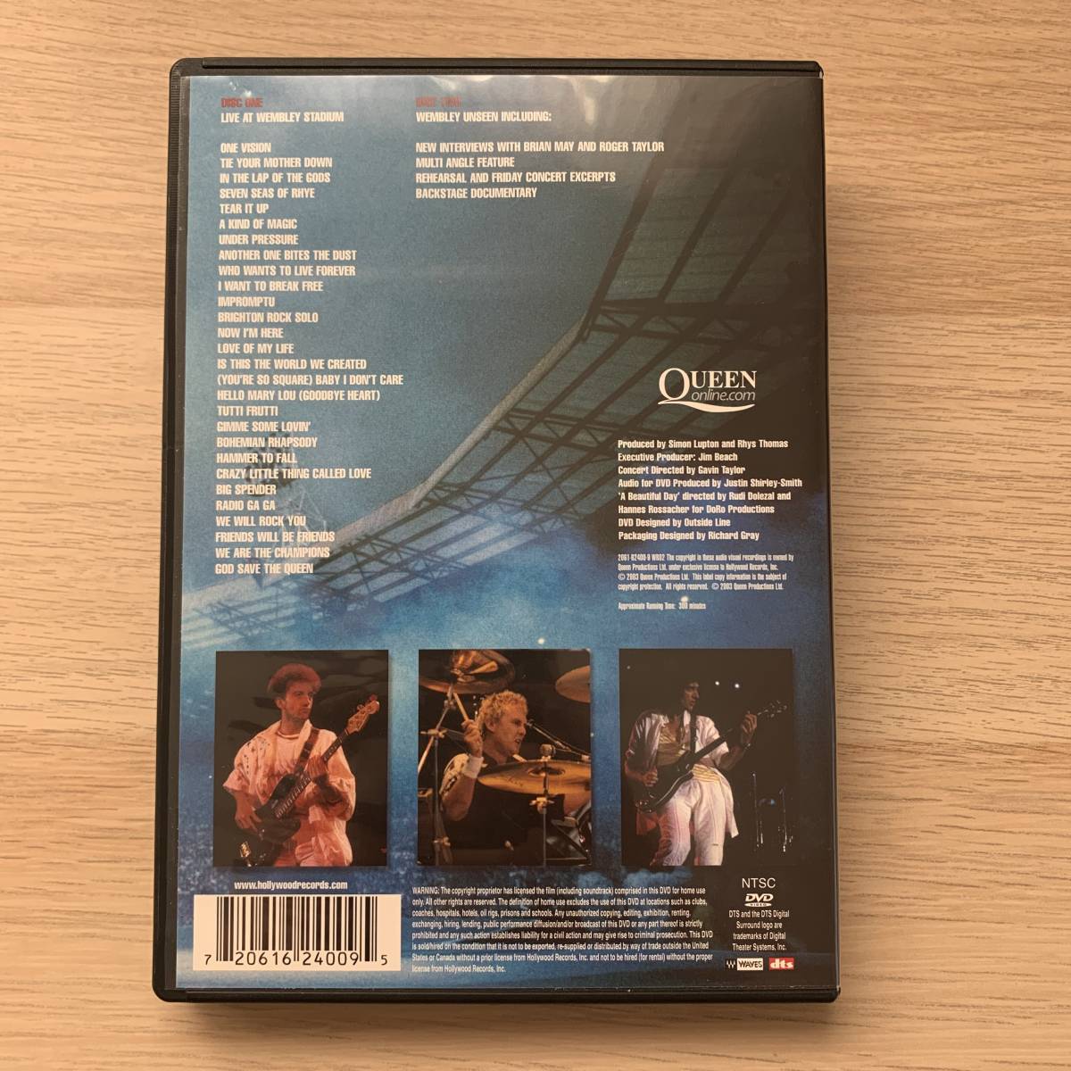 Queen / Live at Wembley Stadium 海外DVD_画像2