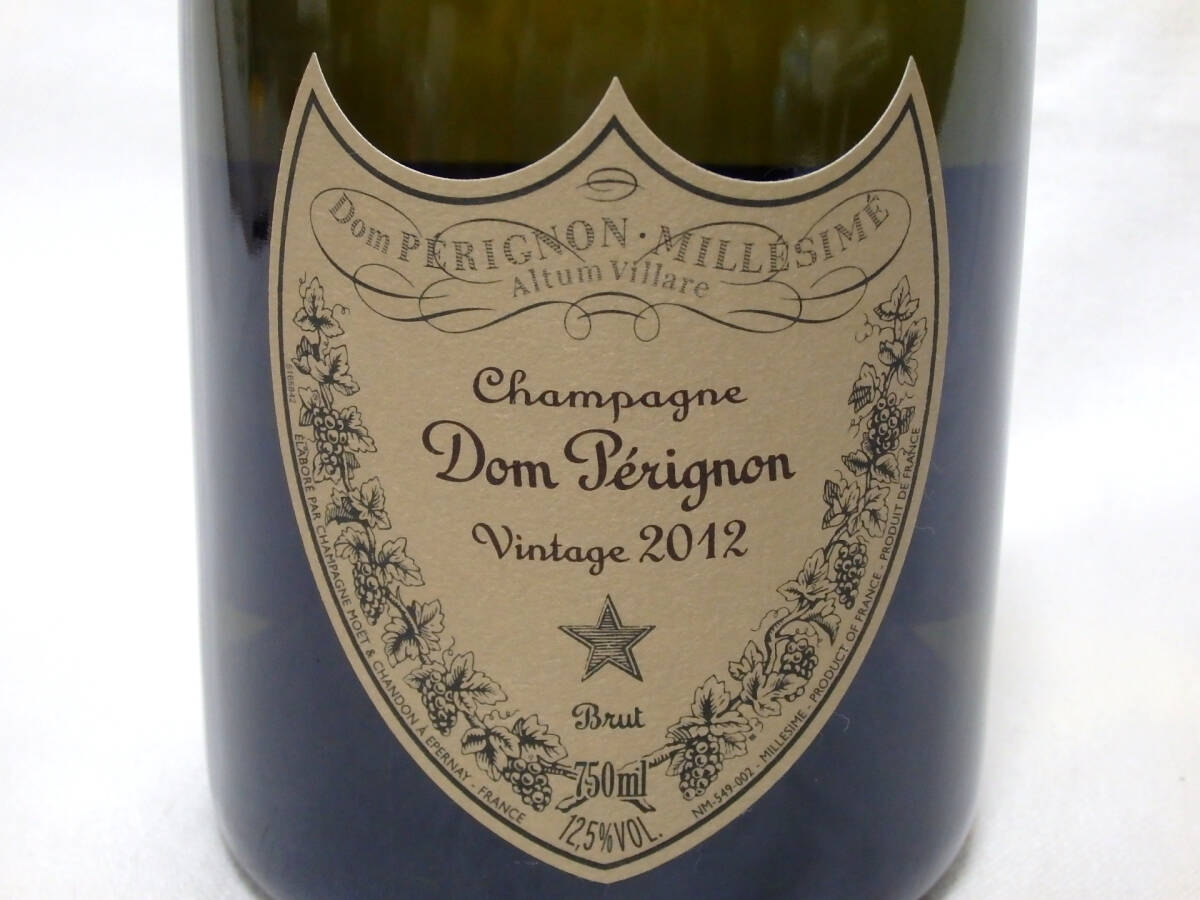 G52691【未開栓】Dom Perignon ドン・ペリニヨン 2012 750ml 12.5度の画像4