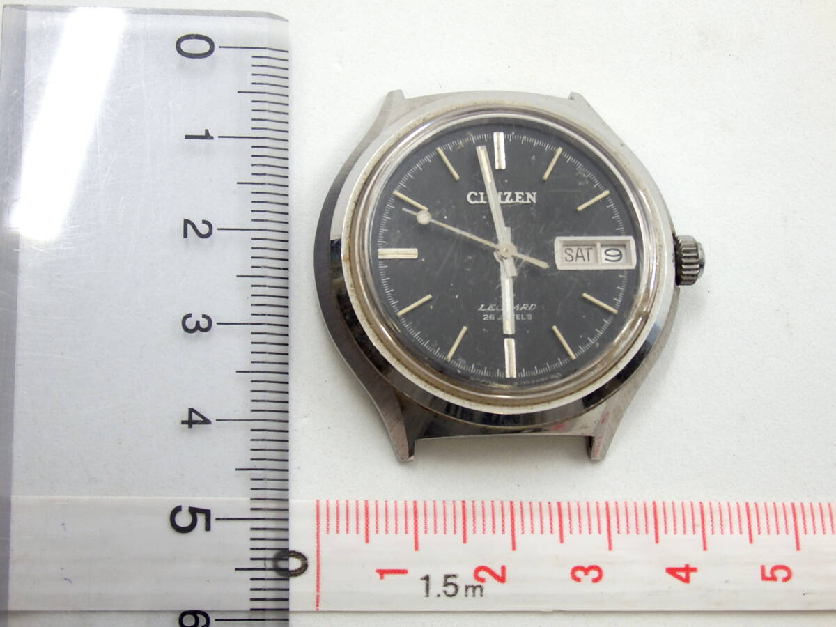 G51855 CITIZEN LEOPARD 4-720016 シチズン レオパード ケースのみ 腕時計 ※ジャンクの画像2