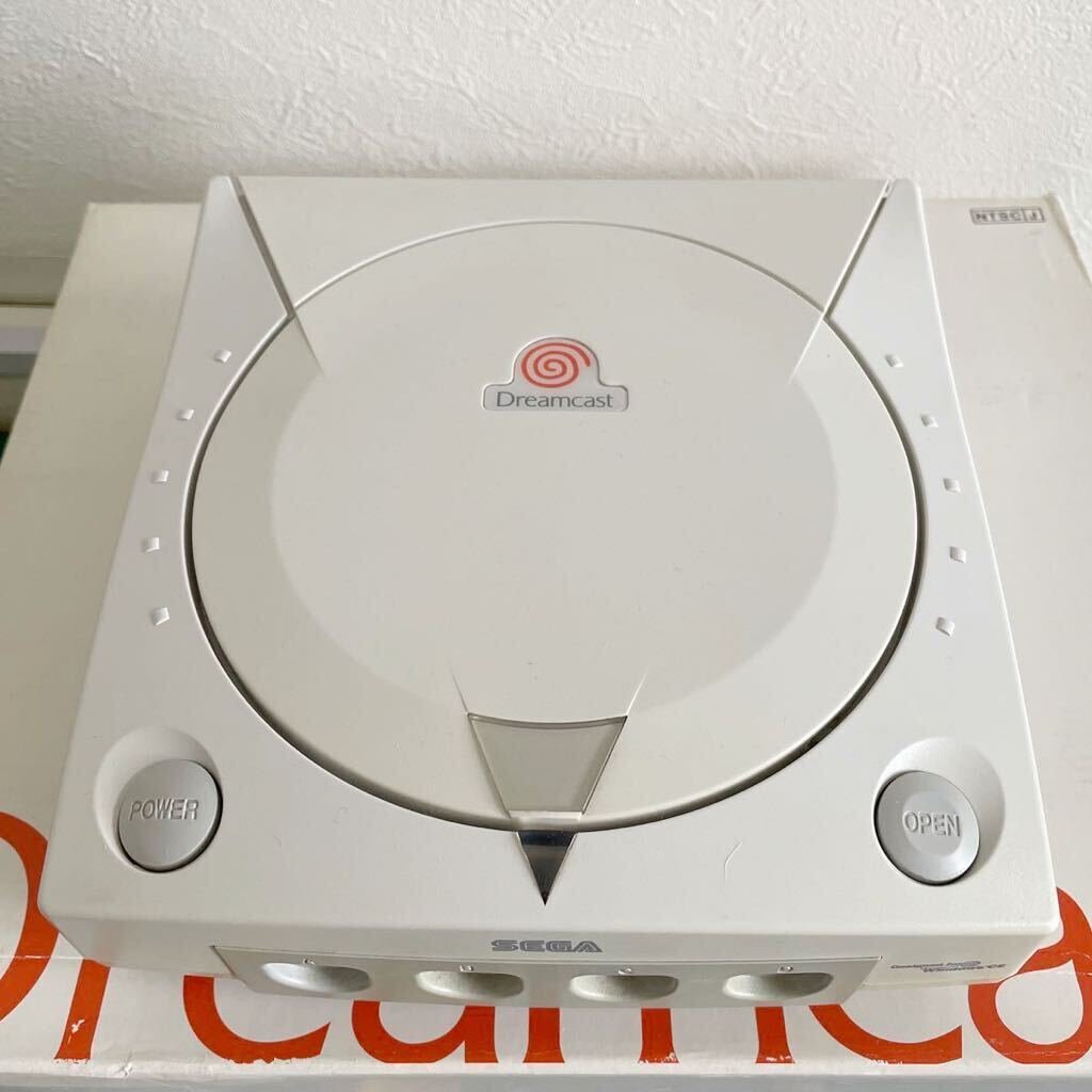 【通電済】SEGA Dreamcast ドリームキャスト ドリキャス HKT-3000 現状保管品_画像2