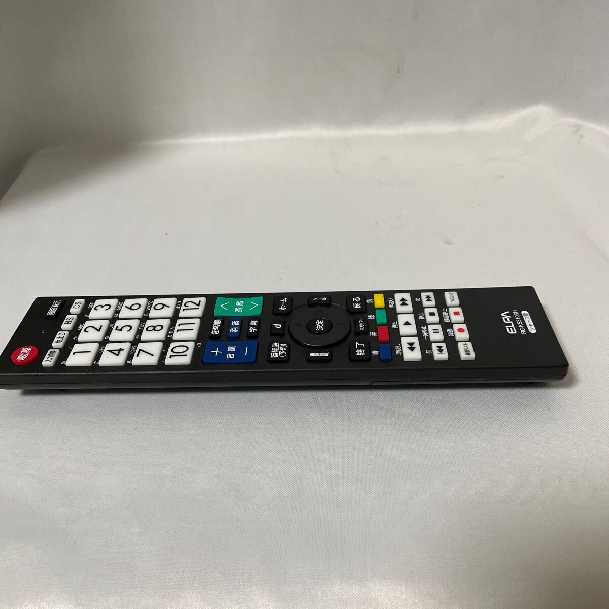 【美品】ELPA エルパ シャープ テレビリモコン シャープ用 RC-KS310SH 液晶テレビリモコン 動作品_画像7