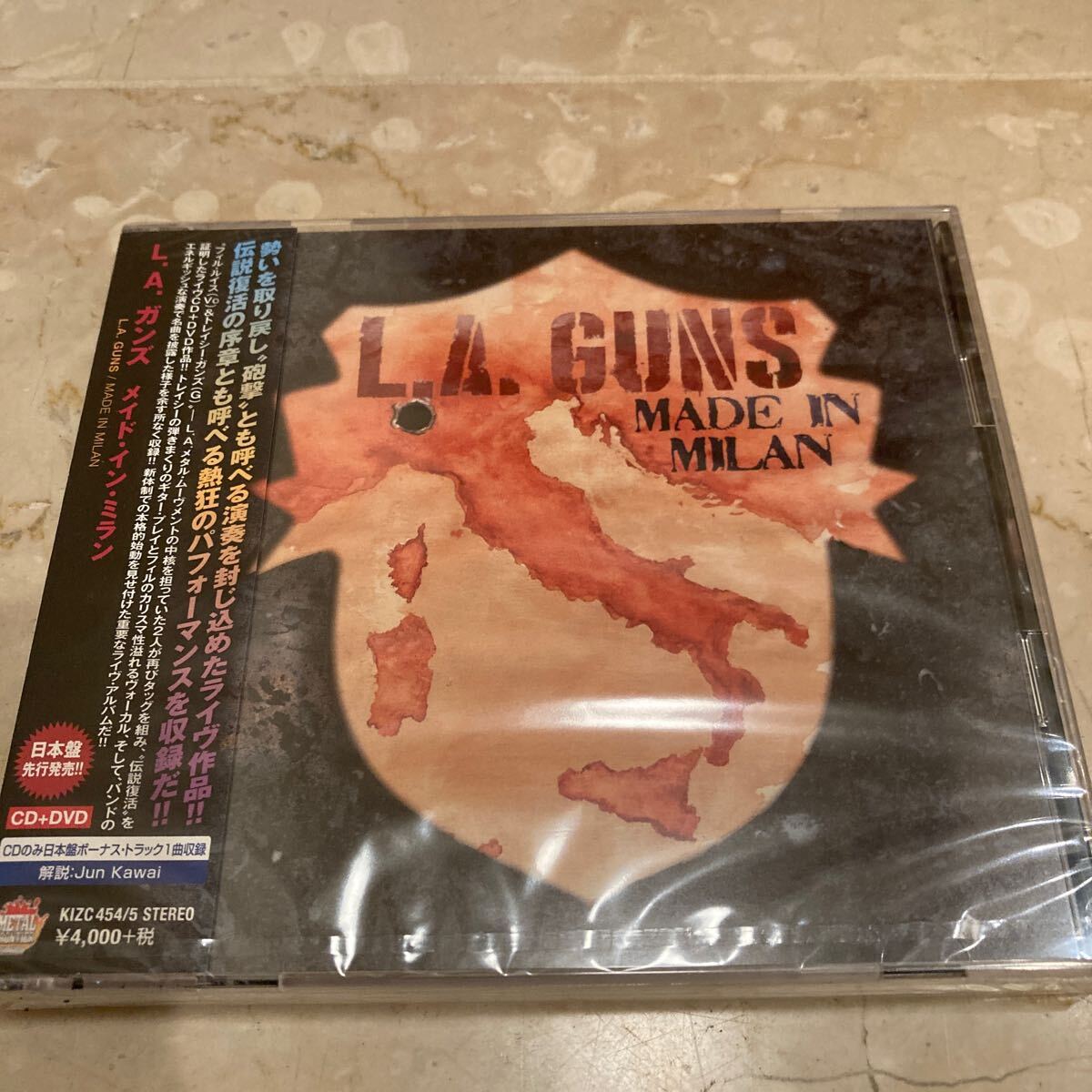 [国内盤CD] L.A.ガンズ/メイドインミラン [CD+DVD] [2枚組]の画像1