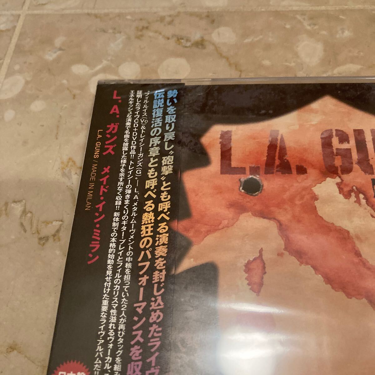 [国内盤CD] L.A.ガンズ/メイドインミラン [CD+DVD] [2枚組]の画像2