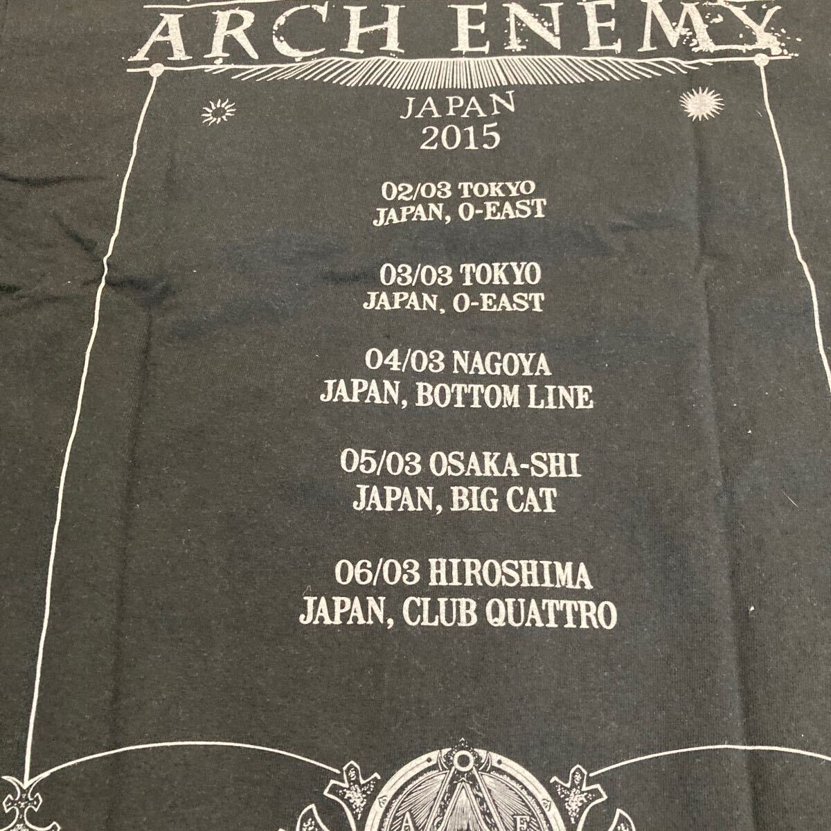アーチ・エネミー ★ Arch Enemy ★来日公演グッズ★Tシャツ★新品未使用の画像6
