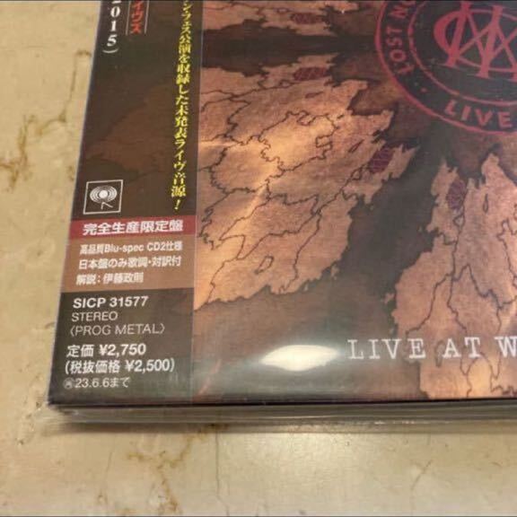  new goods unopened * Dream theater / Lost knot fogotuna- kai vuz: live at va ticket (2015) * Dream Theater* limitation record 