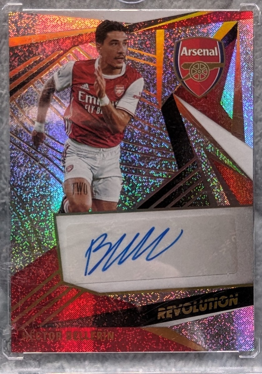 アーセナル エクトル・ベジェリン 直筆サインカード auto Autograph panini Revolution Arsenal パニーニ bellerin ベジェリンの画像1