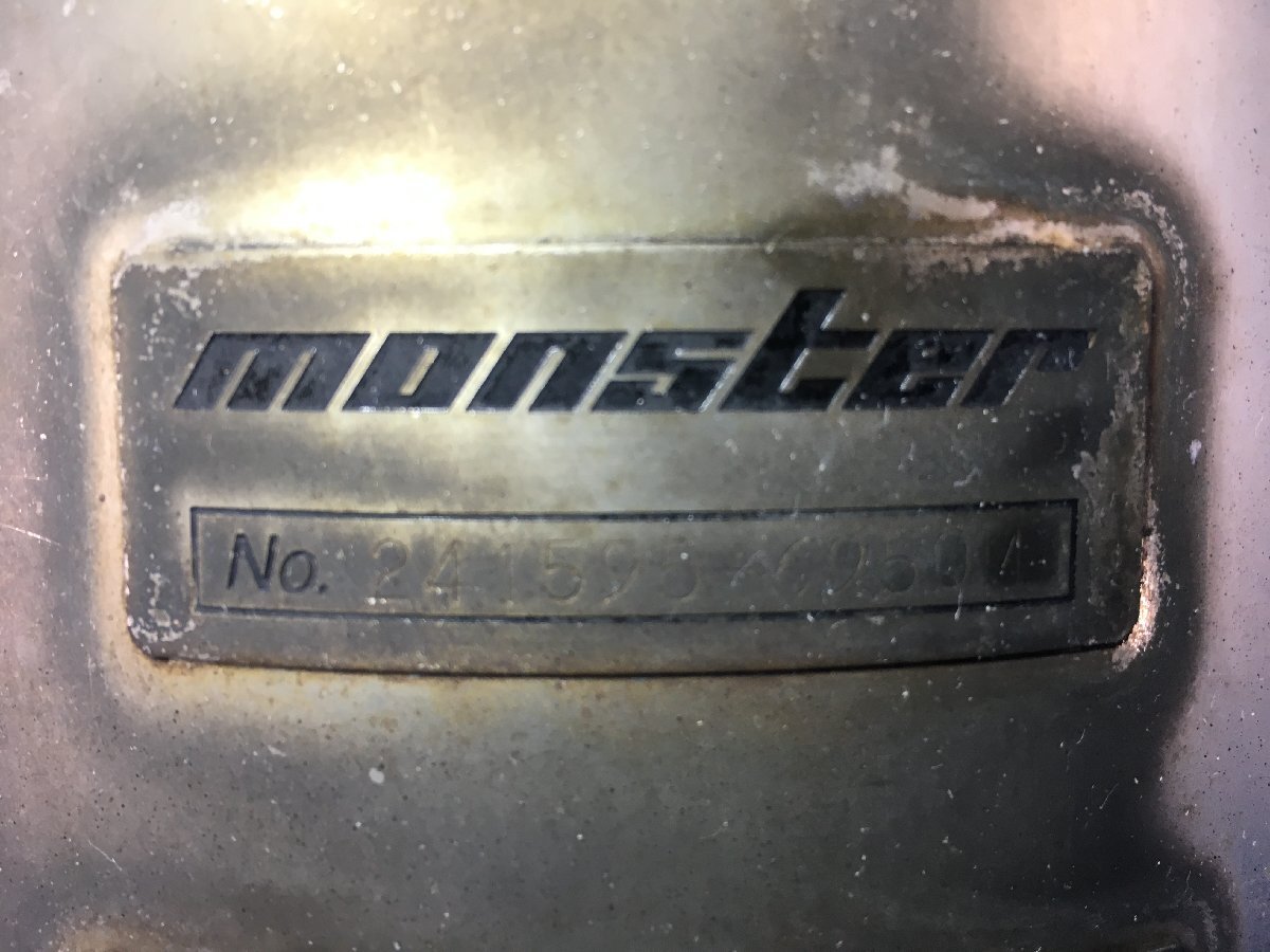 N453 M1-2 ワゴンR MH34S【社外 マフラー monster 2分割】の画像5