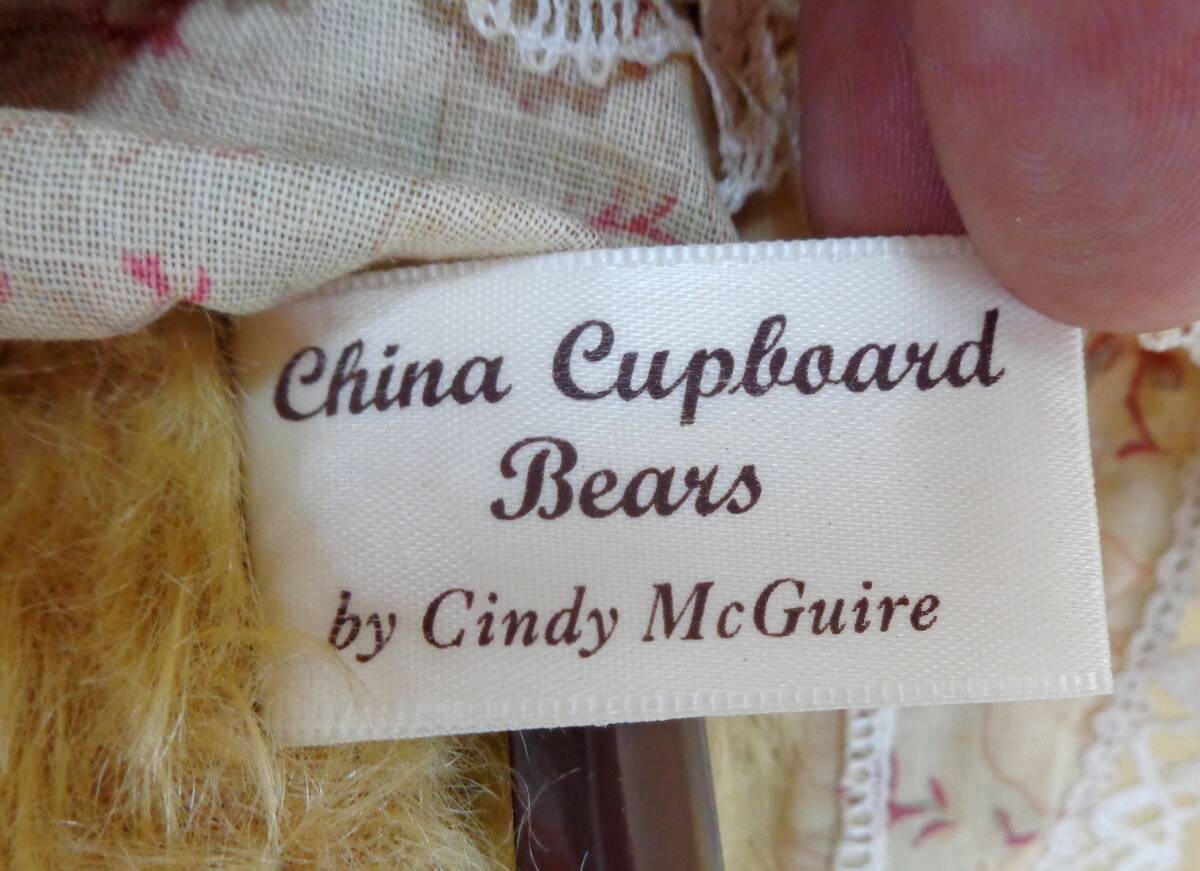 R19★China Cupboard Bears テディベア Cindy McGuire★保管品の画像7