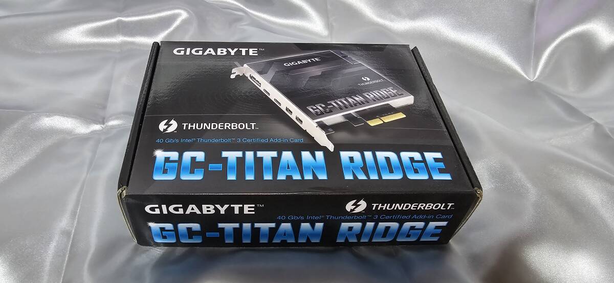 【中古】GIGABYTE GC-TITAN RIDGE (rev. 1.0) Thunderbolt 3 拡張カードの画像1