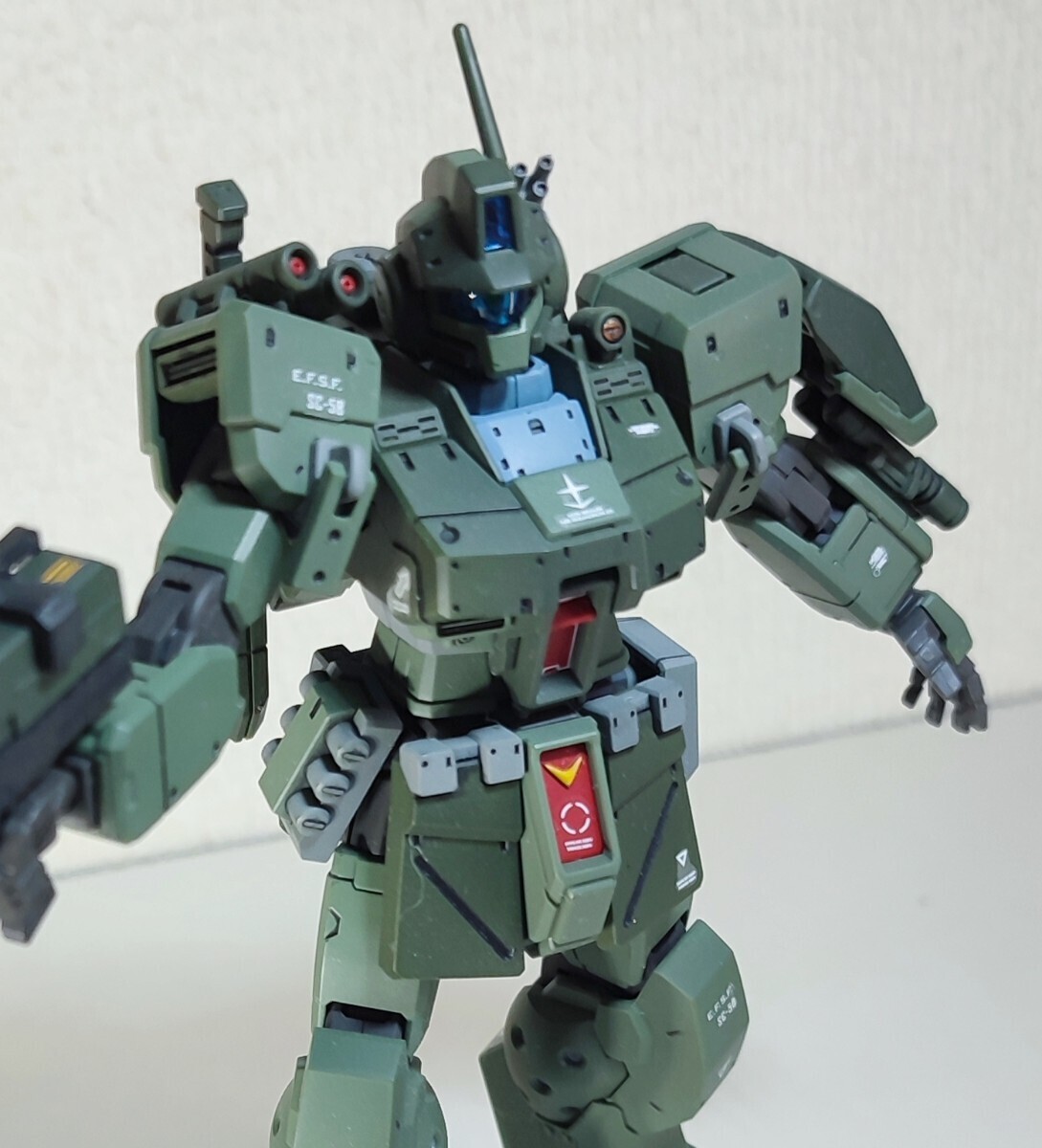 [ painted final product ] Gundam HG 1/144 Jim * Spartan 