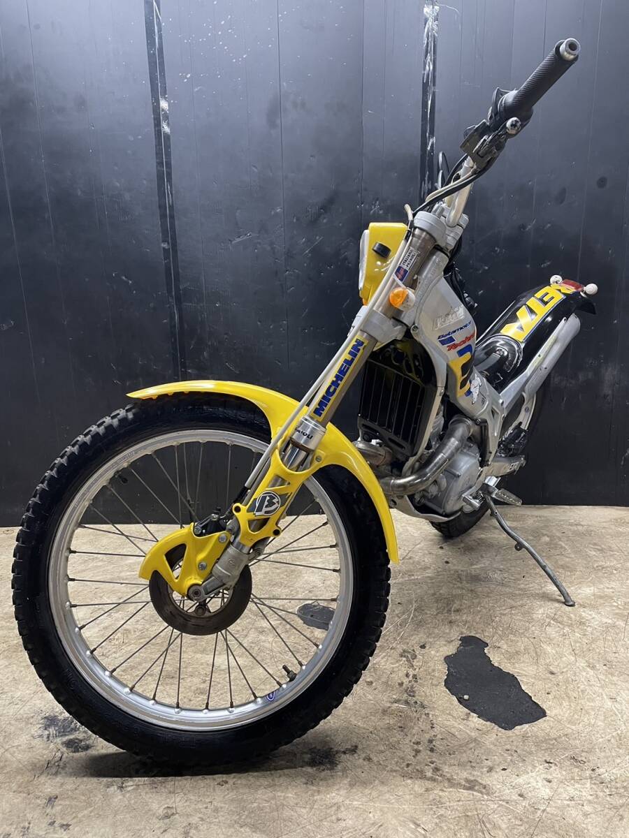 ベータ テクノ250 ？㎞ エンジン実働 250㏄ モトクロス 山林 コンペモデル 大阪より 売り切り KLX KLE オフロードの画像4