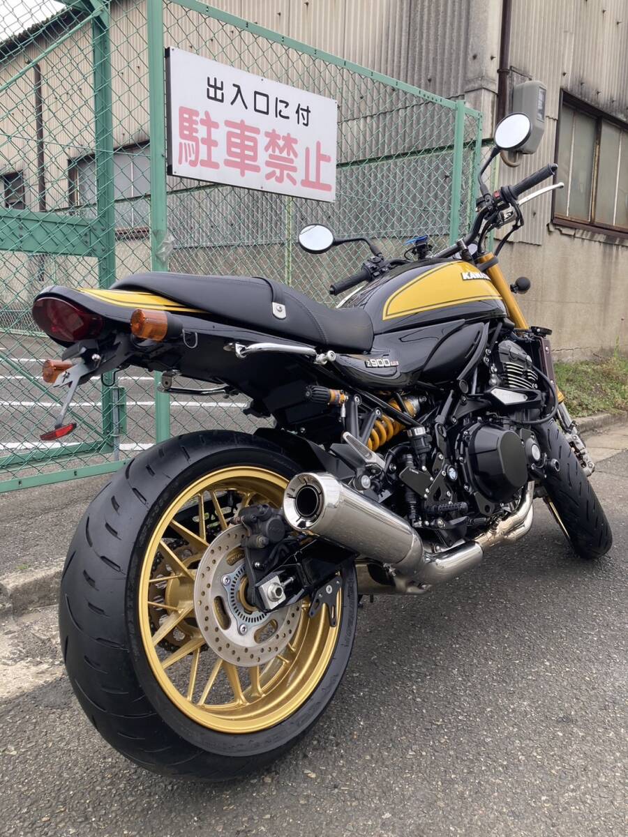 カワサキ Z900RS SE ZR900C 3064㎞ エンジン実働 900㏄ R4年1月登録 書類あり 大阪より 売り切り の画像5