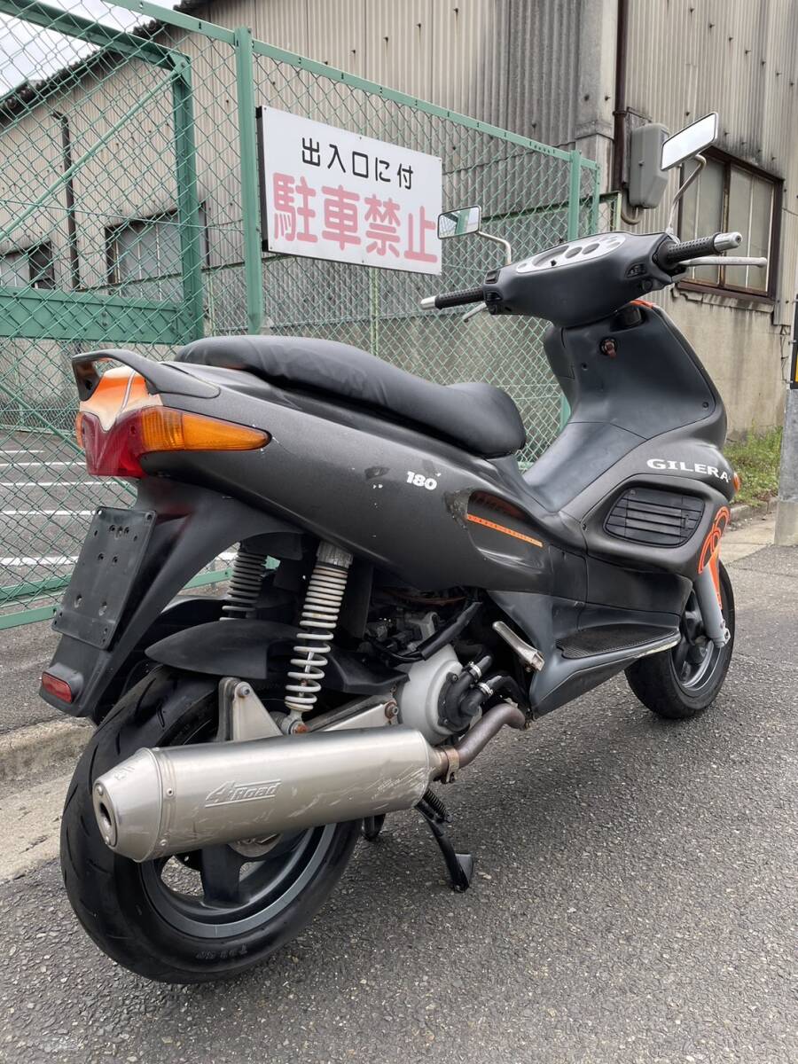 ジレラ ランナーVXR200 ZAPM2400 16208㎞ 200㏄ 通勤・通学などに 書類あり 大阪より 売り切り 検)ズーマーX DIO エイプ モンキーの画像6