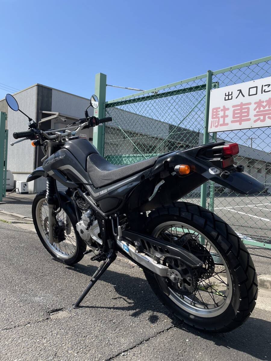 ヤマハ セロー250 DG11J 149622㎞ エンジン実働 250㏄ モトクロス 大阪より 売り切り KLX KLE オフロードの画像5