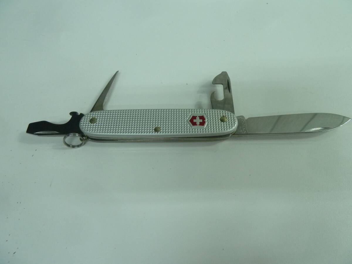 ☆彡f VICTORINOX マルチツール ナイフ シルバー 中古品☆彡の画像4