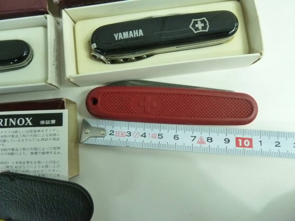 ☆彡h VICTORINOX マルチツール ナイフ まとめて ７点 アウトドア 中古品☆彡の画像9