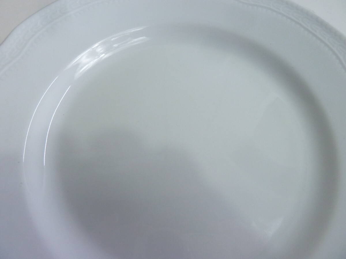 ＃ Richard Ginori リチャード ジノリ ホワイト プレート 2枚 食器 皿 の画像8