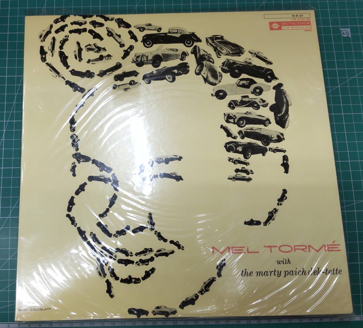 【LP】レコード Mel Torme With The Marty Paich Dek-Tette Bethlehem　YP-7107-BE メル・トーメ●H3625_画像1