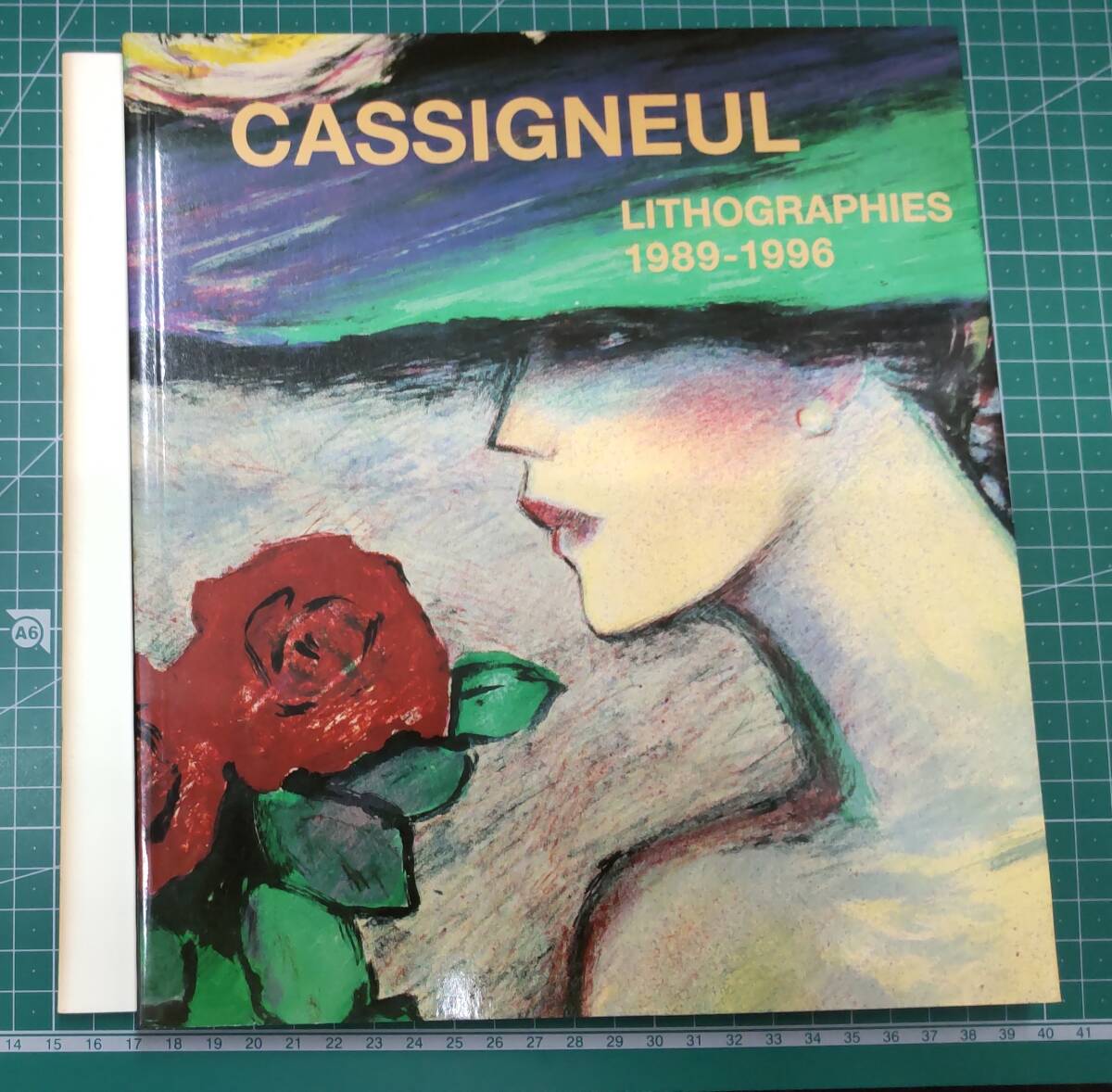 【直筆サイン入り】カシニョール 画集 リトグラフ 1989-1996 日本語解説付 CASSIGNEUL LITHOGRAPHIES●H3607の画像5