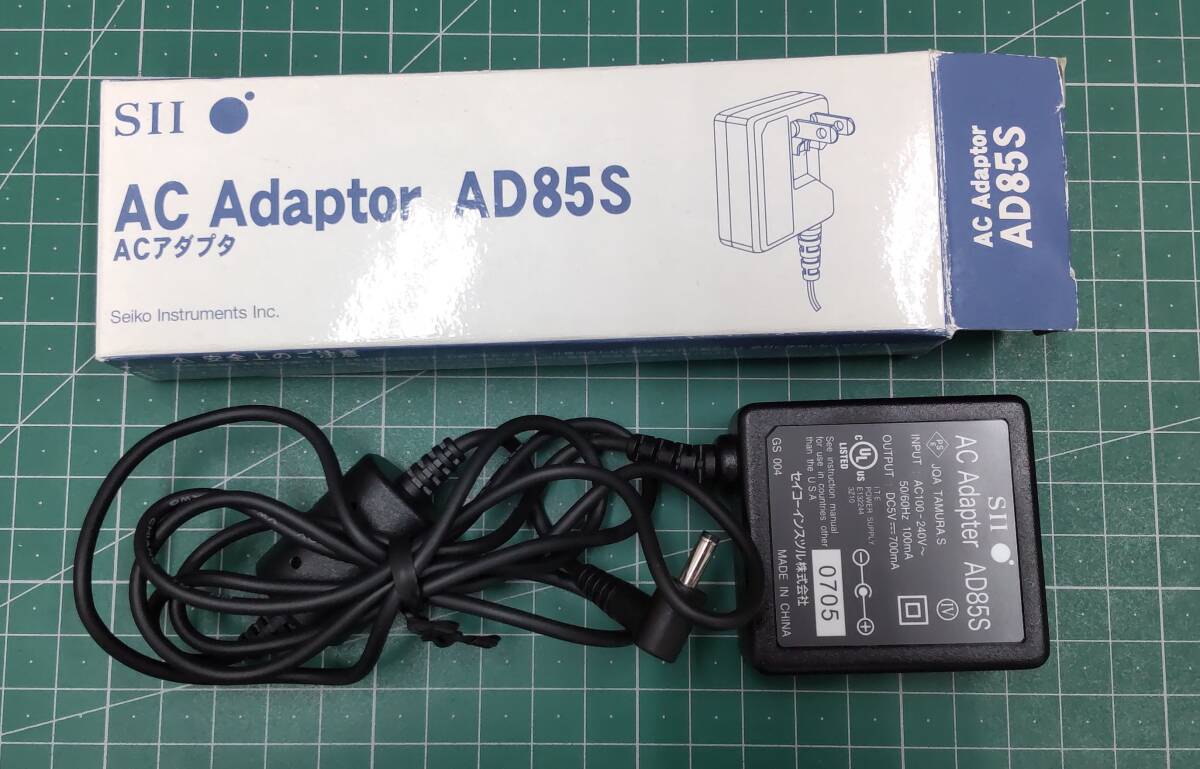 [AC adaptor AD85S] computerized dictionary (SII Seiko in stsuru) charger *3627