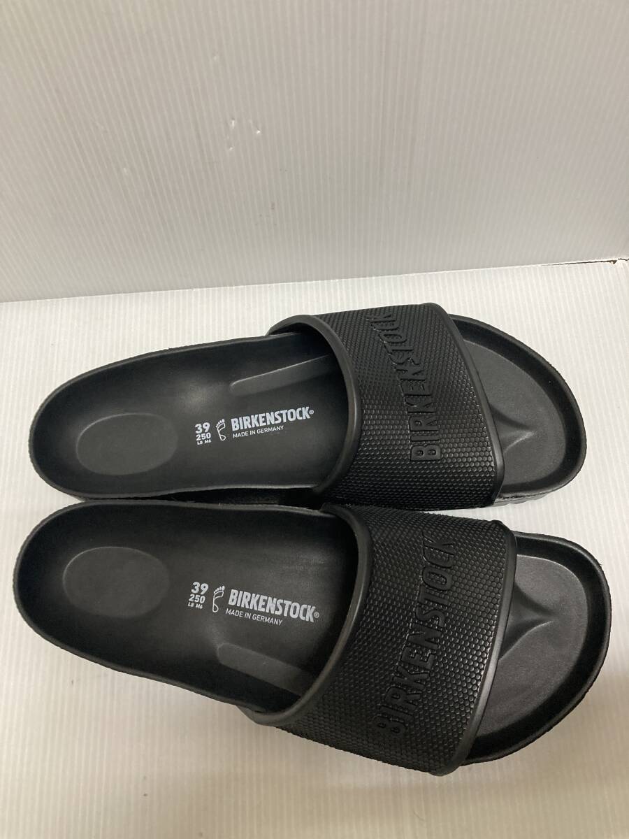 *. bargain!BIRKENSTOCK Barbados EVA 1015398 black 39 (25.0.) width is REGULAR FIT is light water . strongly pair. Fit ......