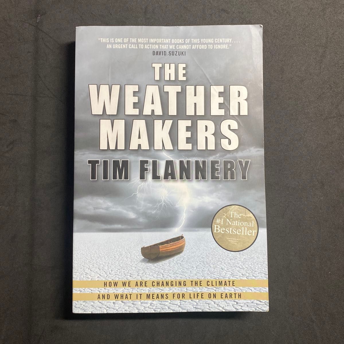 (洋書）THE　WEATHER MAKERS 著　TIM  FLANNERY